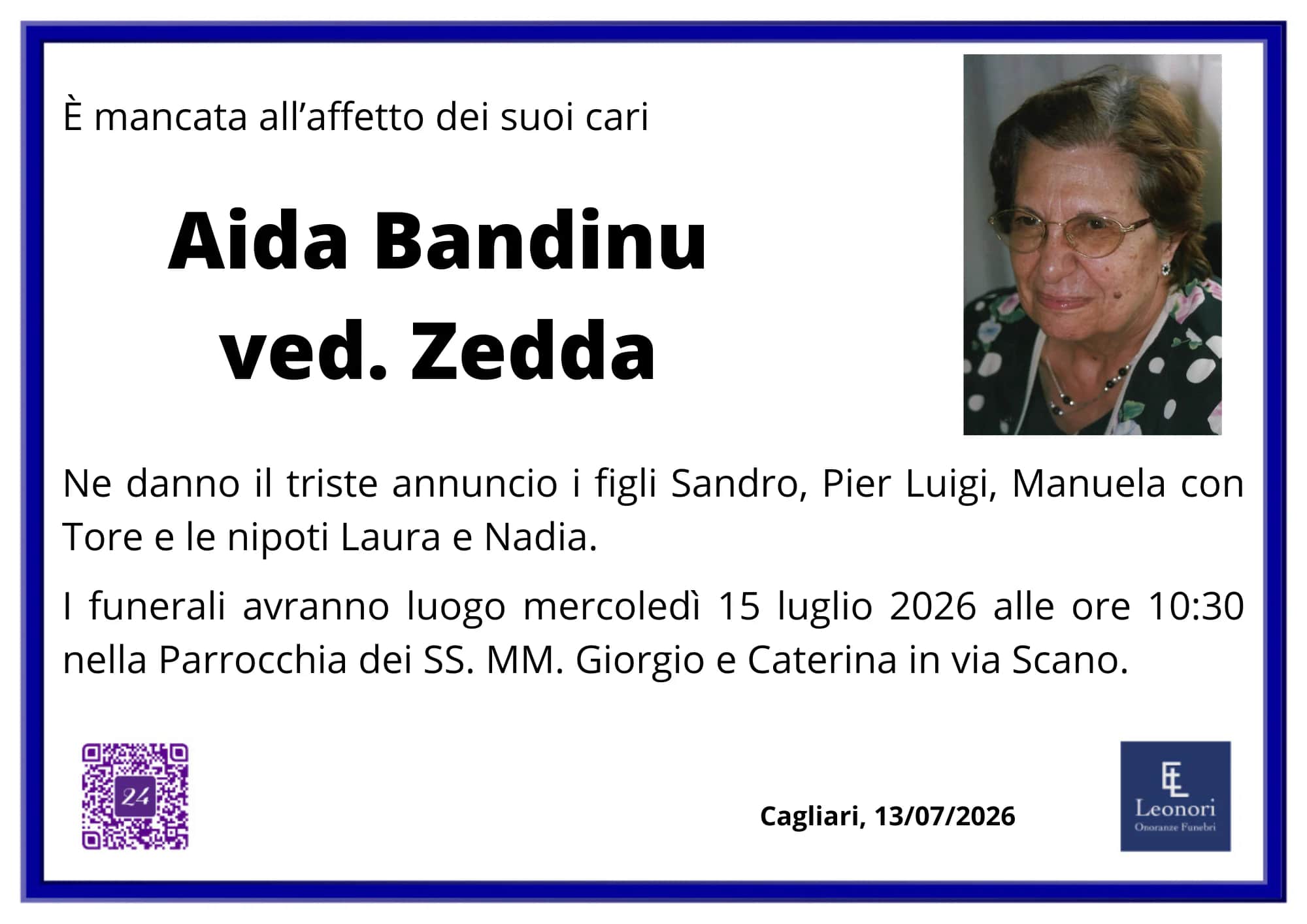 Manifesto di Aida Bandinu